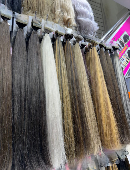 Extensions Adhésives / Tape-Ins Premium – 100 % Cheveux Humains